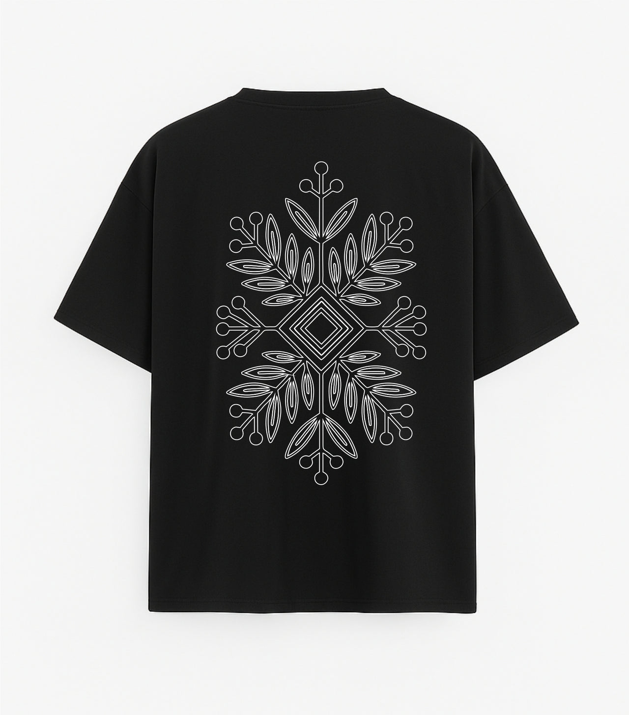 JUODI OVERSIZED MARŠKINĖLIAI "PROTĖVIŲ PĖDSAKAIS"