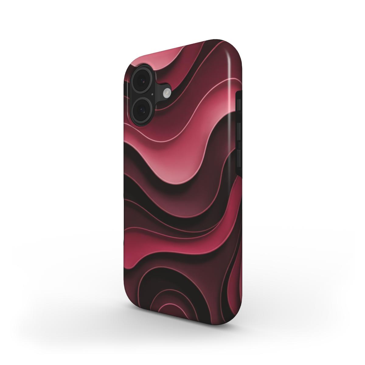 Tvirtas telefono dėklas "Paper stripes"