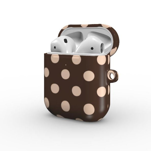 Apple AirPods TVIRTAS DĖKLAS "Cacao"