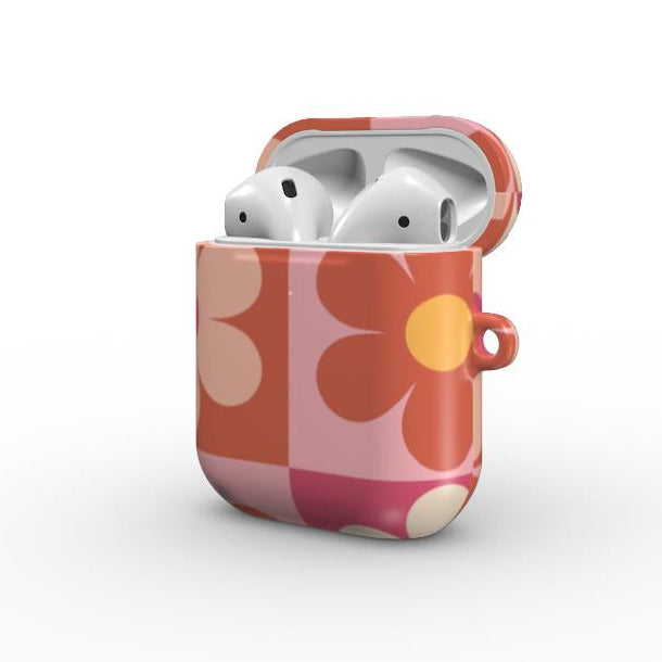 Apple AirPods TVIRTAS DĖKLAS "Flowers"