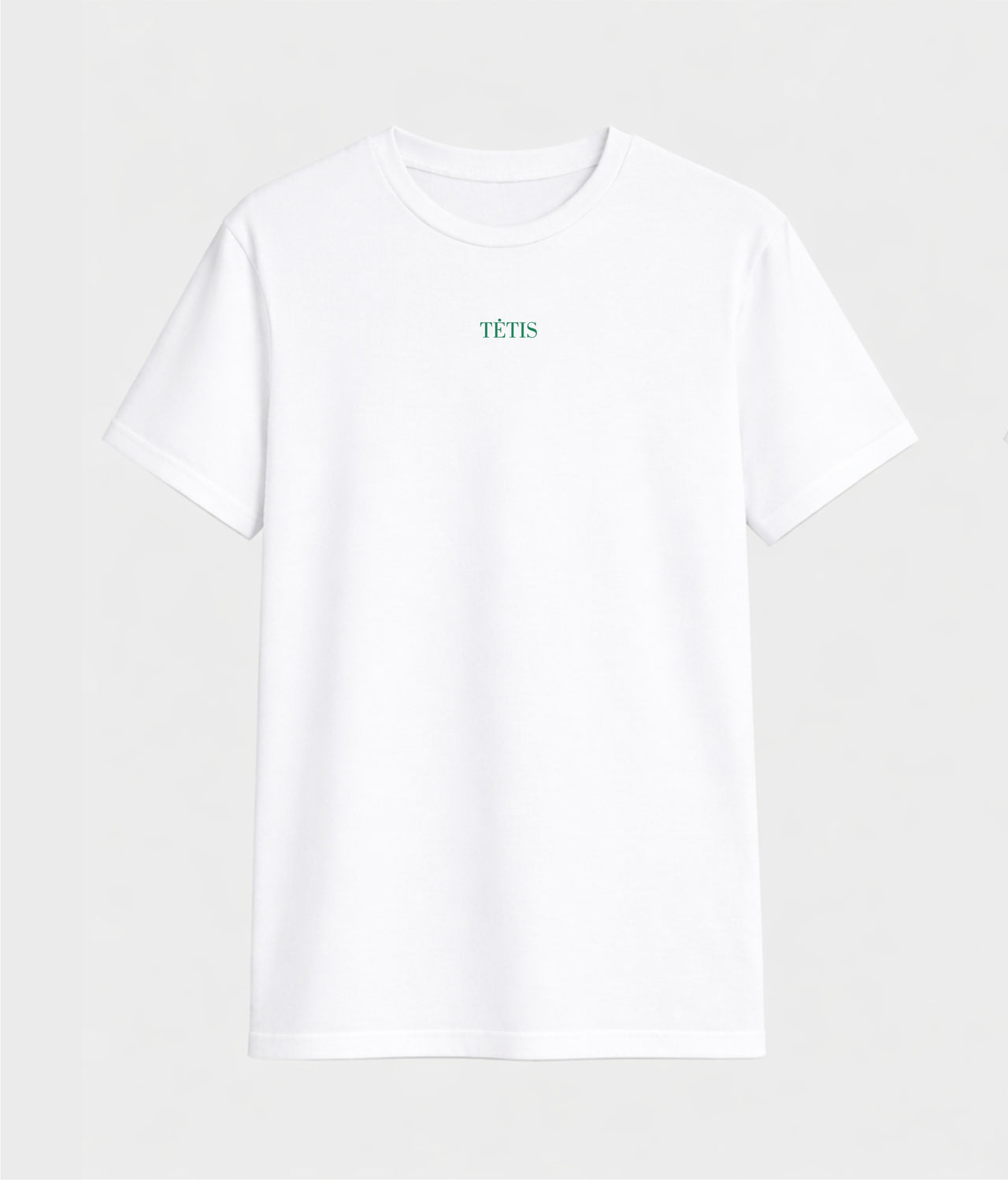 BALTI KLASIKINIAI MARŠKINĖLIAI "GERIAUSIAS ŽMOGUS"