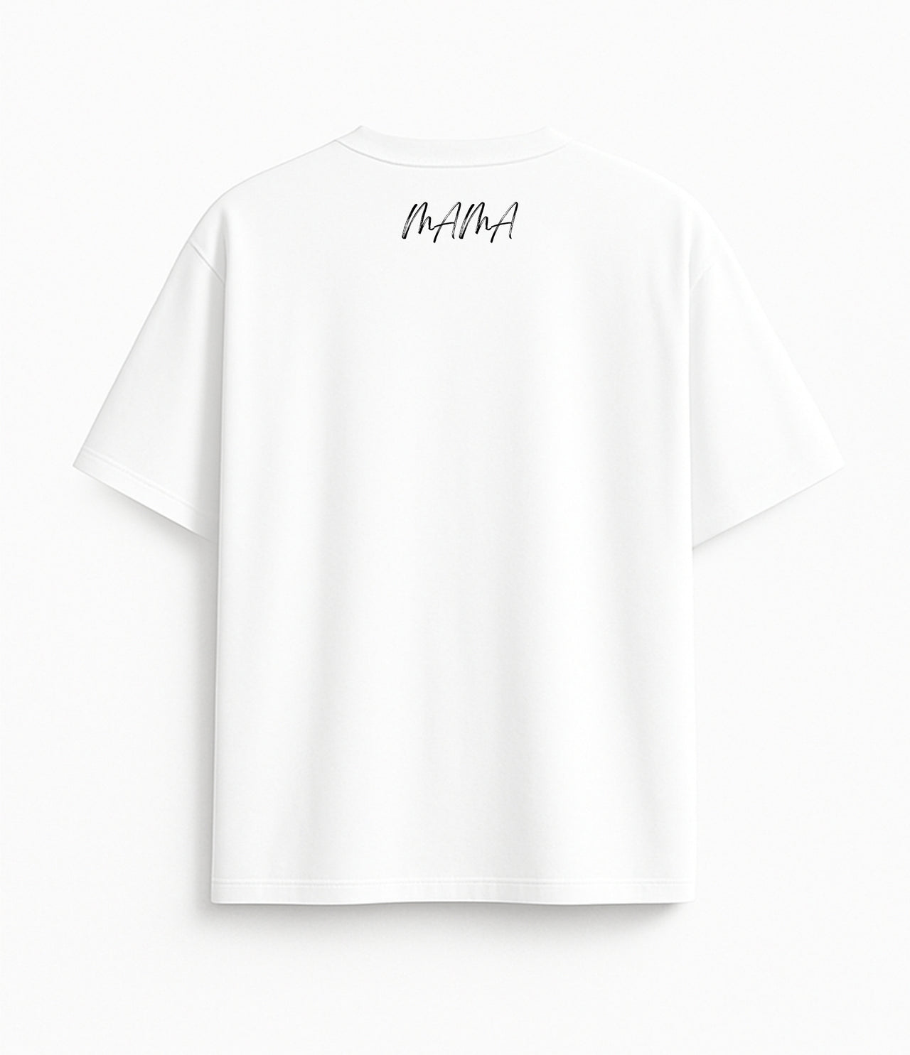 BALTI KLASIKINIAI MARŠKINĖLIAI "MAMA NEEDS A MARGARITA"