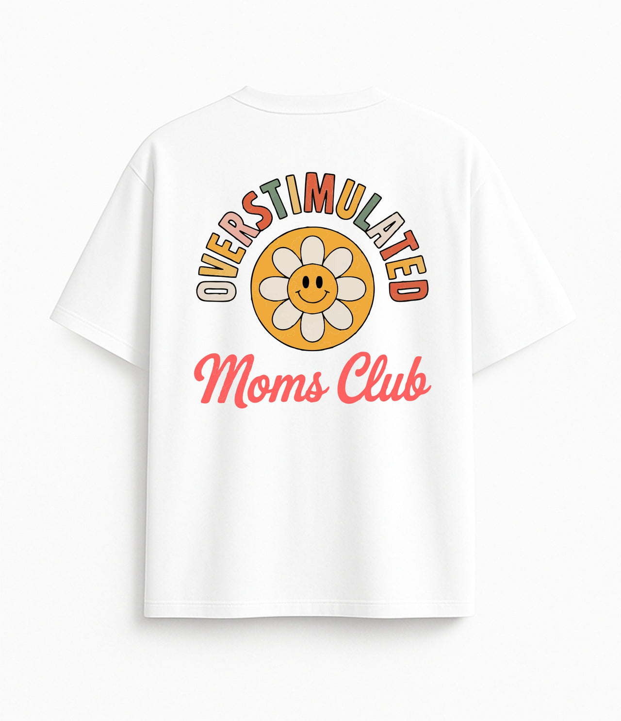 BALTI KLASIKINIAI MARŠKINĖLIAI "MAMA NEEDS A MARGARITA"