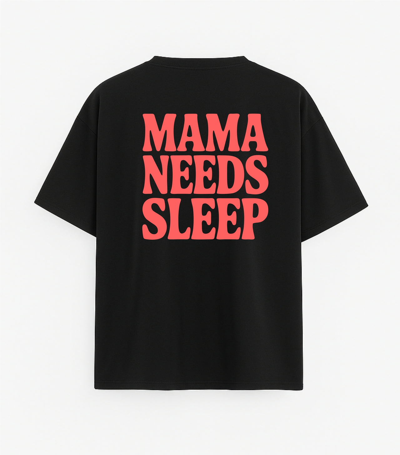 BALTI KLASIKINIAI MARŠKINĖLIAI "MAMA NEEDS A MARGARITA"